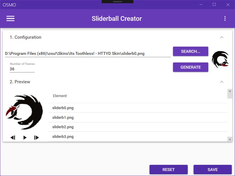 Sliderball Creator