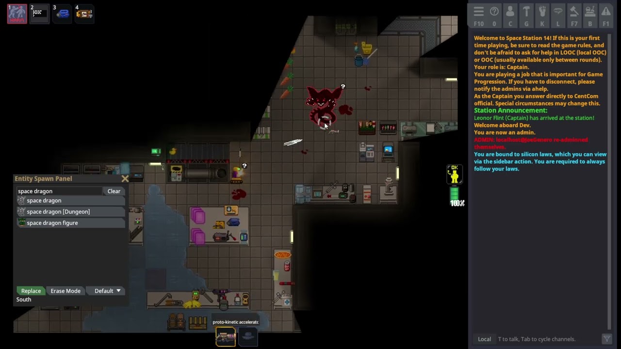 Soloing space dragon AI, ft. stormtrooper aim