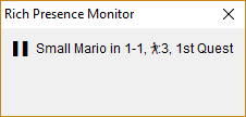 Rich Presence Monitor