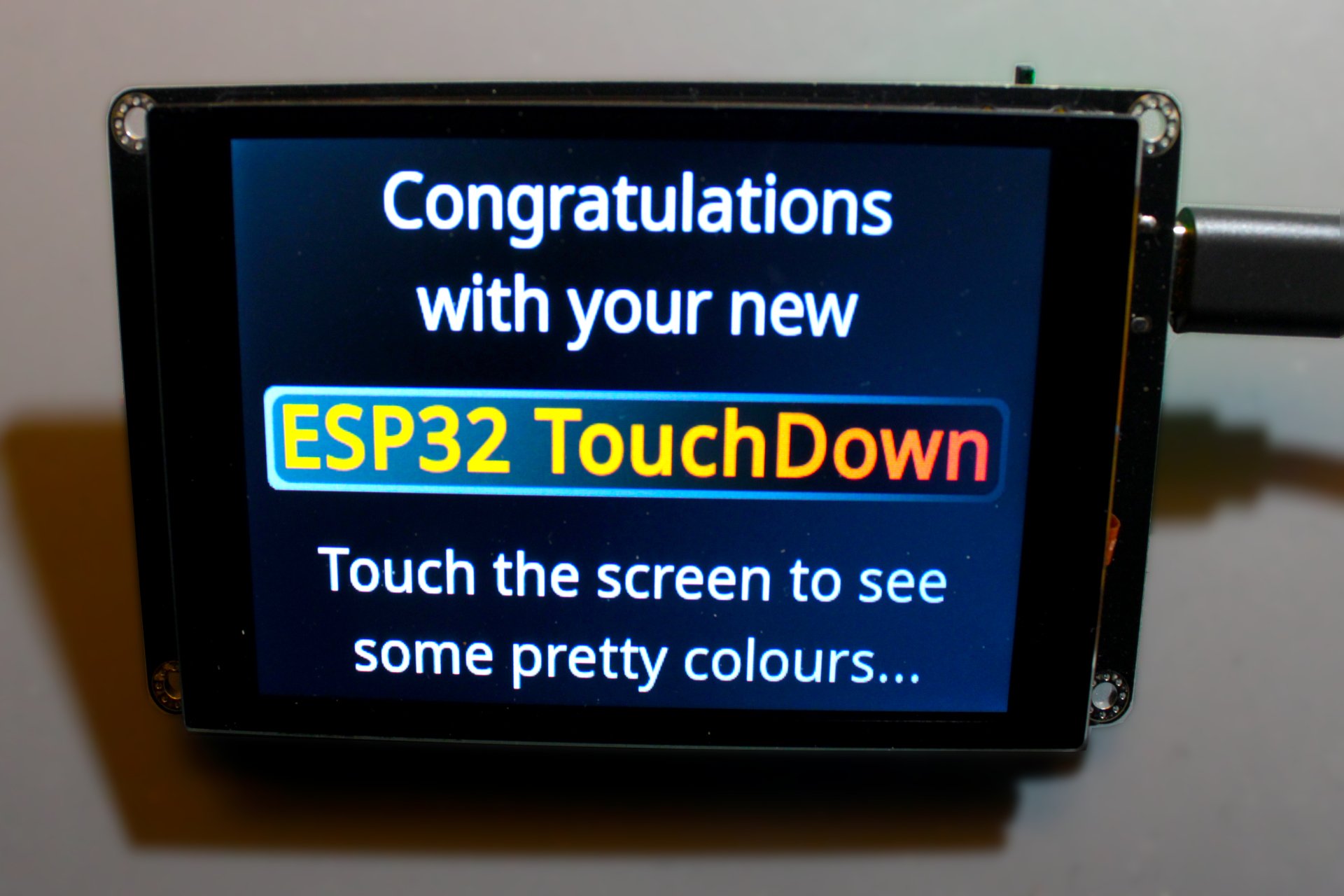 ESP32 TouchDown