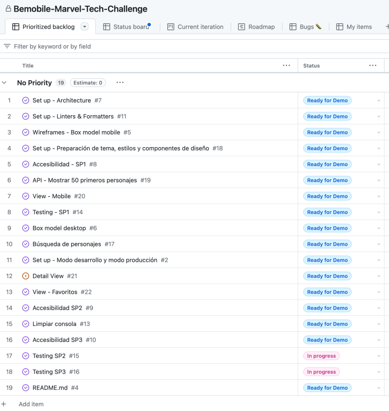 Kanban Github Projects