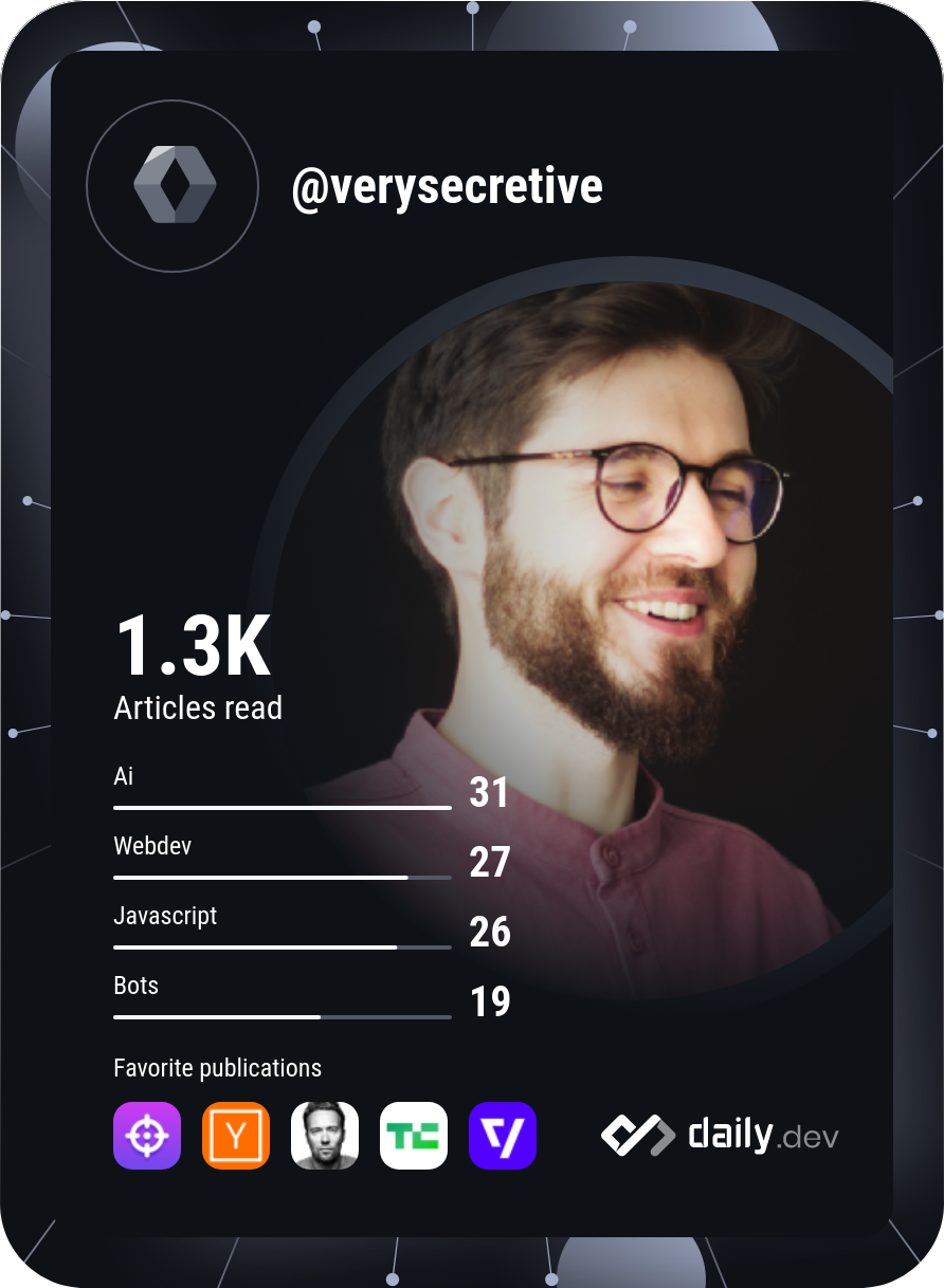 Tan's Dev Card