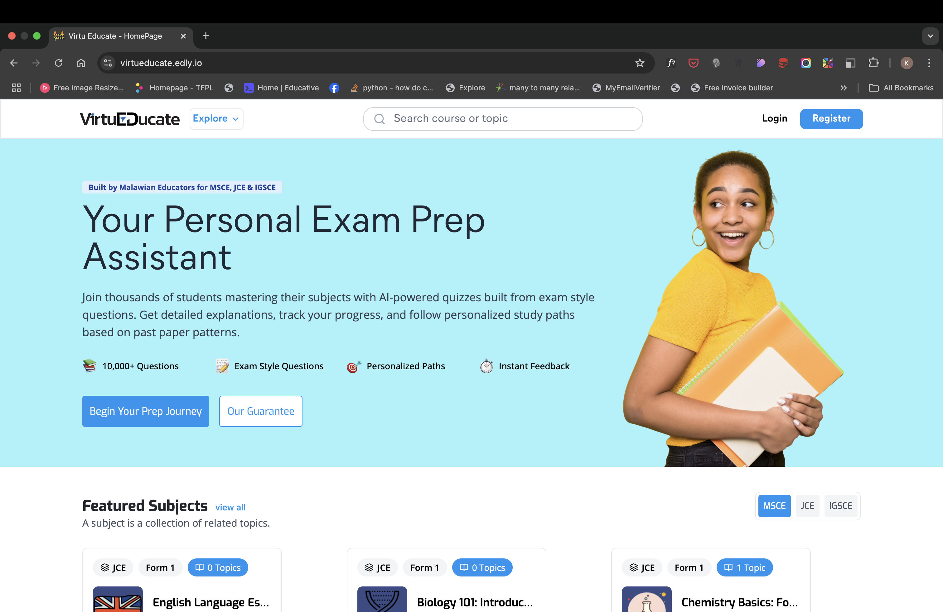 VirtuEducate - AI-Powered Exam Prep Assistant