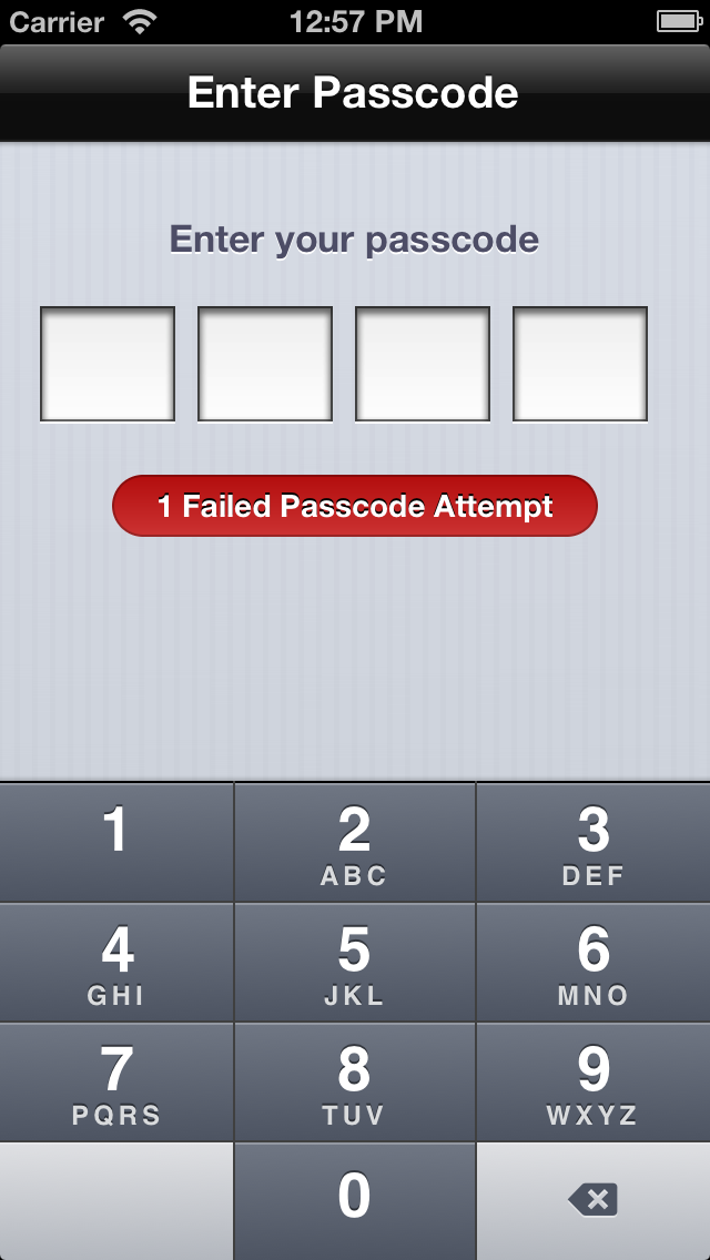 kkpasscode on iphone 5