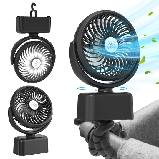 camping-tent-fan-with-led-light-5000mah-rechargeable-battery-operated-small-fan-oscillating-3-speed--1