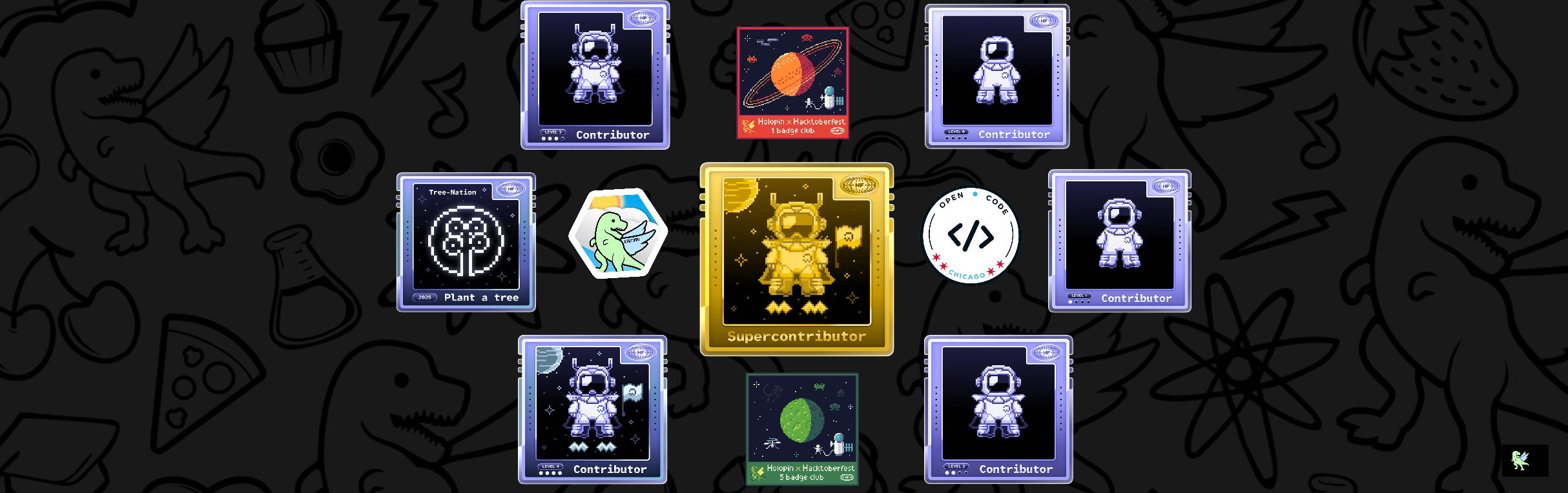 An image of @mohitkourav01's Holopin badges, which is a link to view their full Holopin profile