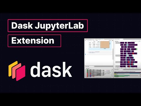 Dask + JupyterLab Screencast
