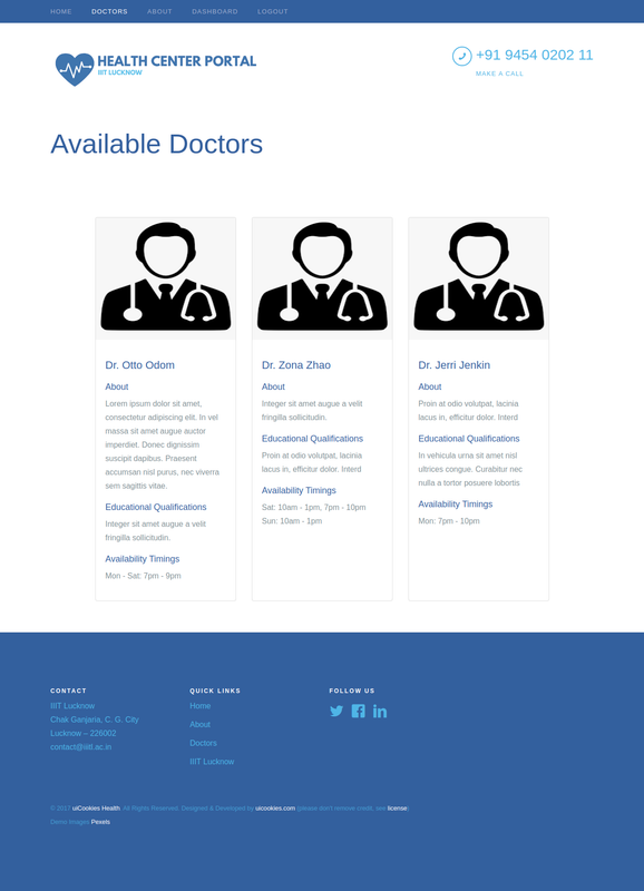 Available Doctors