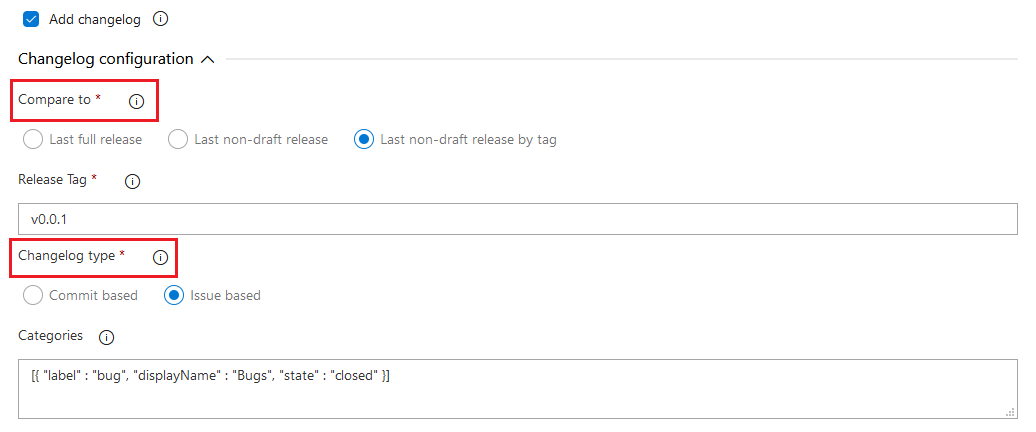 GitHub release task enhancements