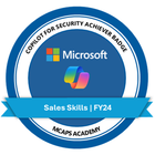 Copilot for Security | Sales Skills Achiever Badge