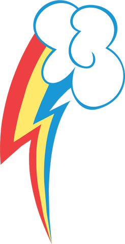 Rainbow Dash left-side cutie mark