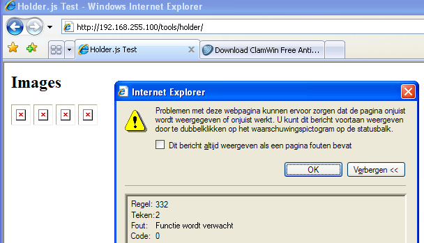 Win XP Pro IE7 Running