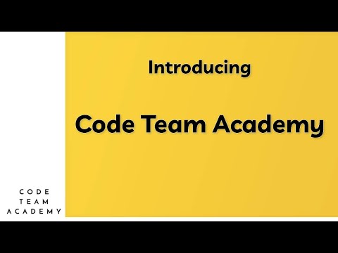 An Introdduction to Code Team Academy