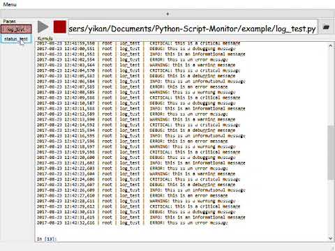 monitor walk through