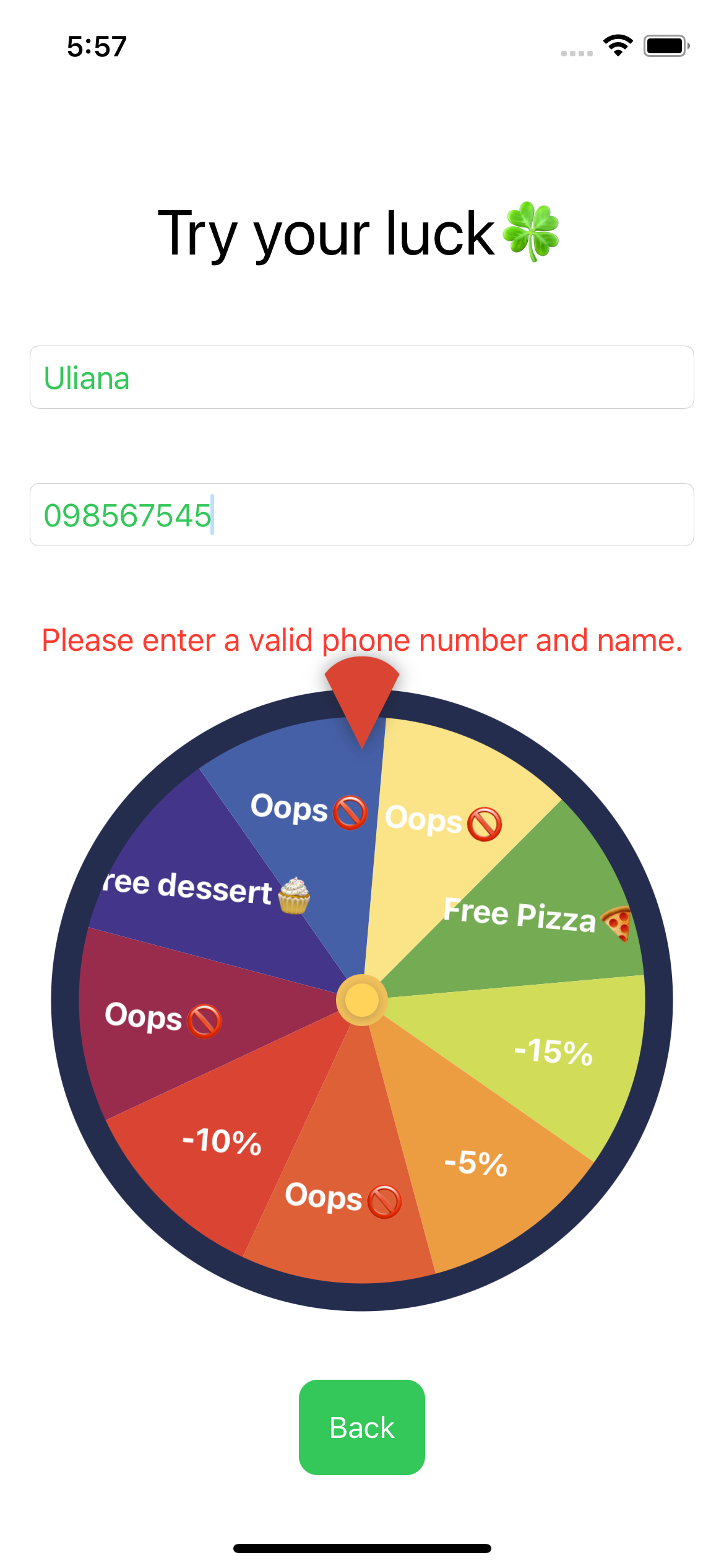 DiscountWheel