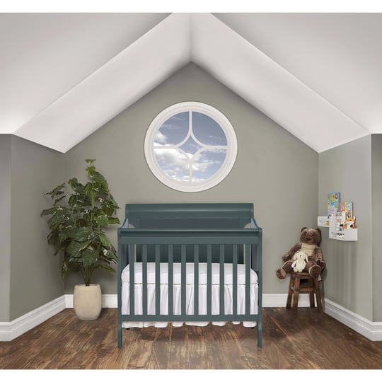 dream-on-me-alice-3-in-1-full-panel-convertible-mini-crib-olive-1