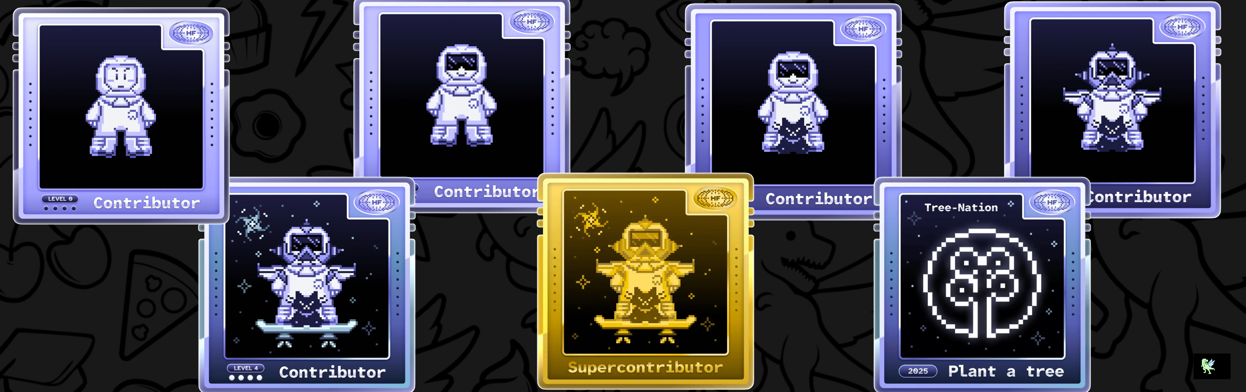 An image of @shreyas1103's Holopin badges, which is a link to view their full Holopin profile