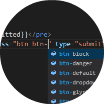 IntelliSense for CSS class names in HTML by Zignd