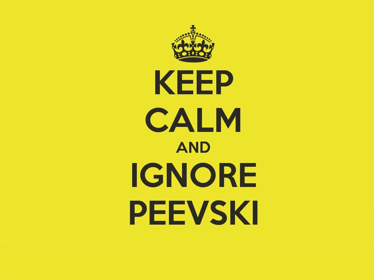 #ignorepeevski
