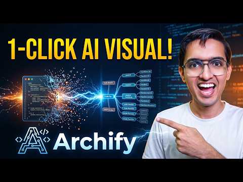 Archify GitHub Just Got Insane — AI Visualizes Your Entire Codebase!
