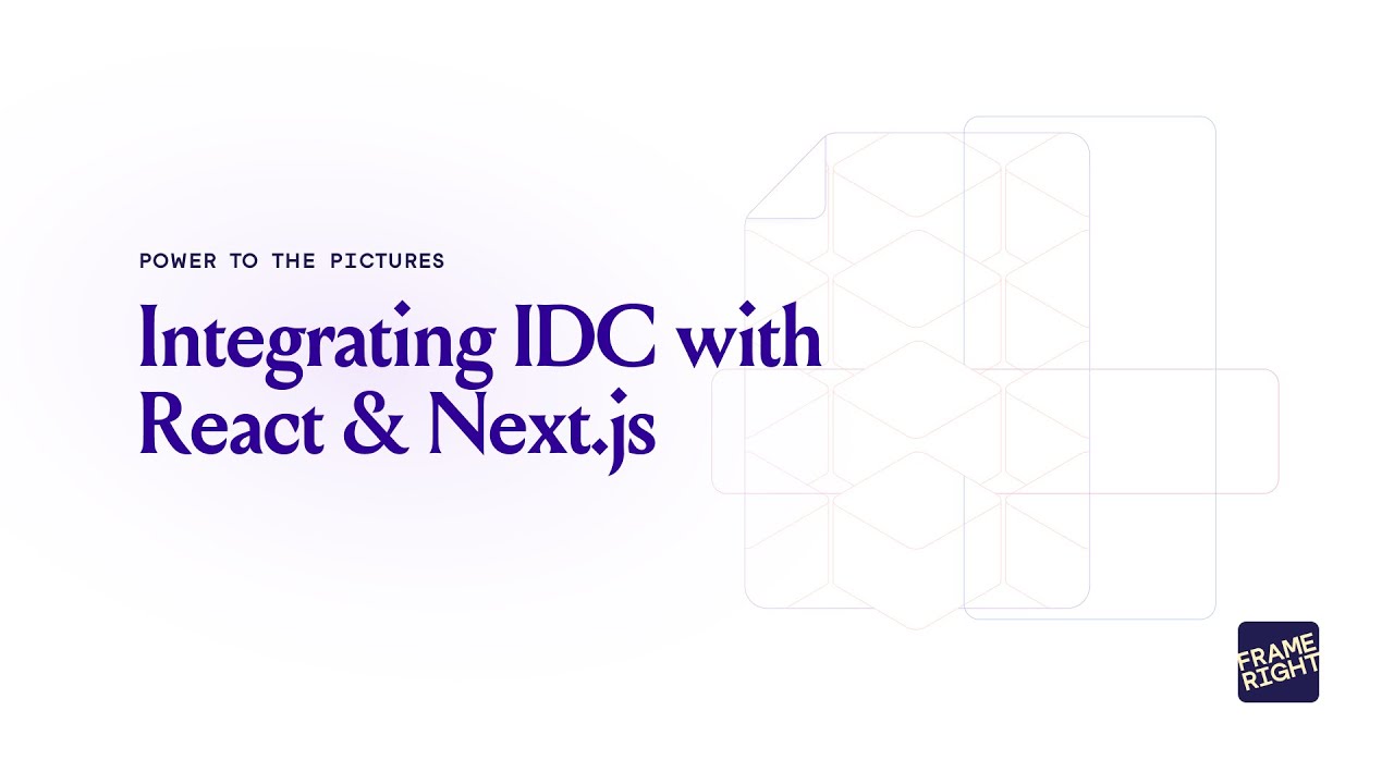 Integrating IDC with React & Next.js