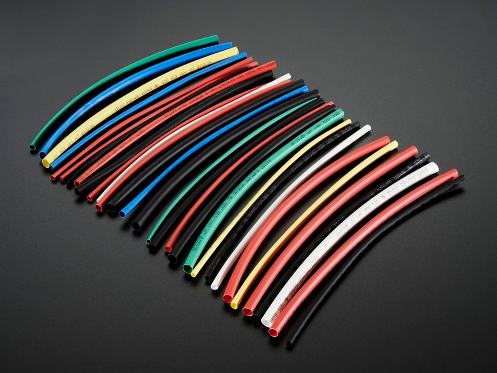 multi-colored heat shrink