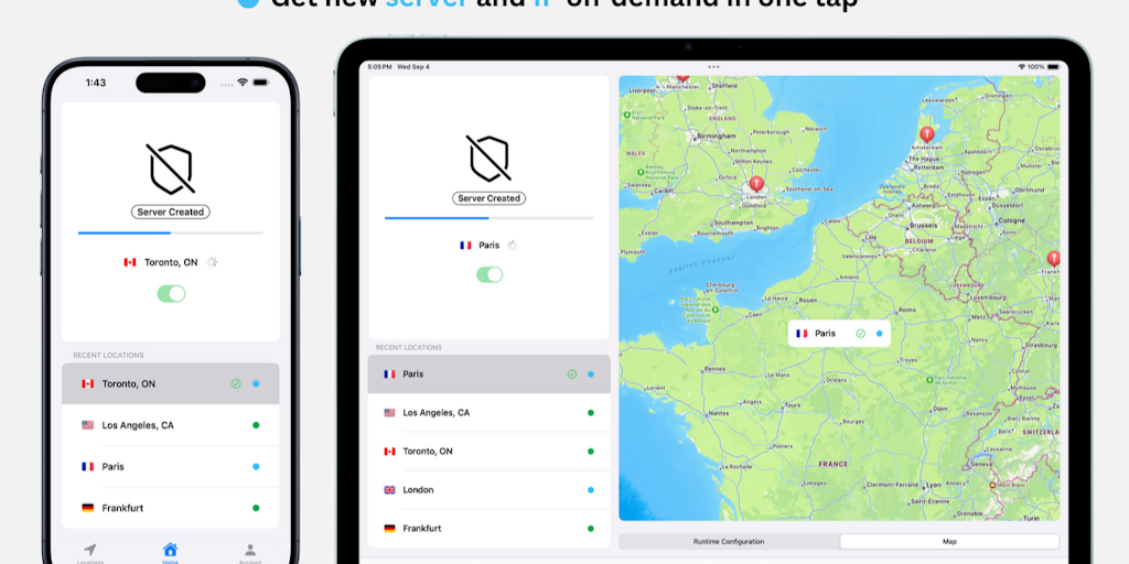 UpVPN for iOS and iPadOS