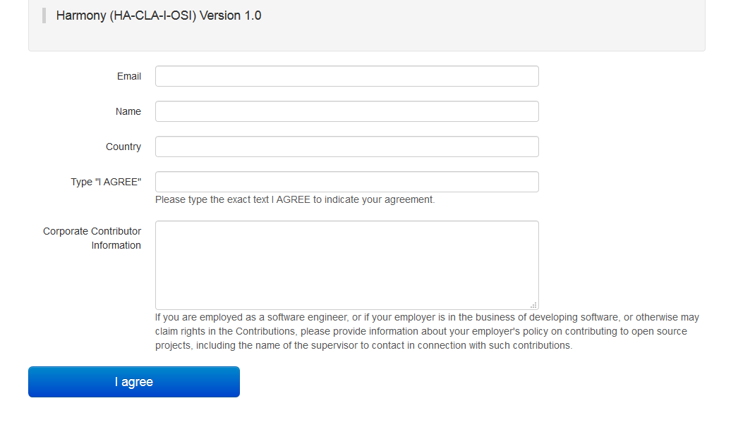 CLA form