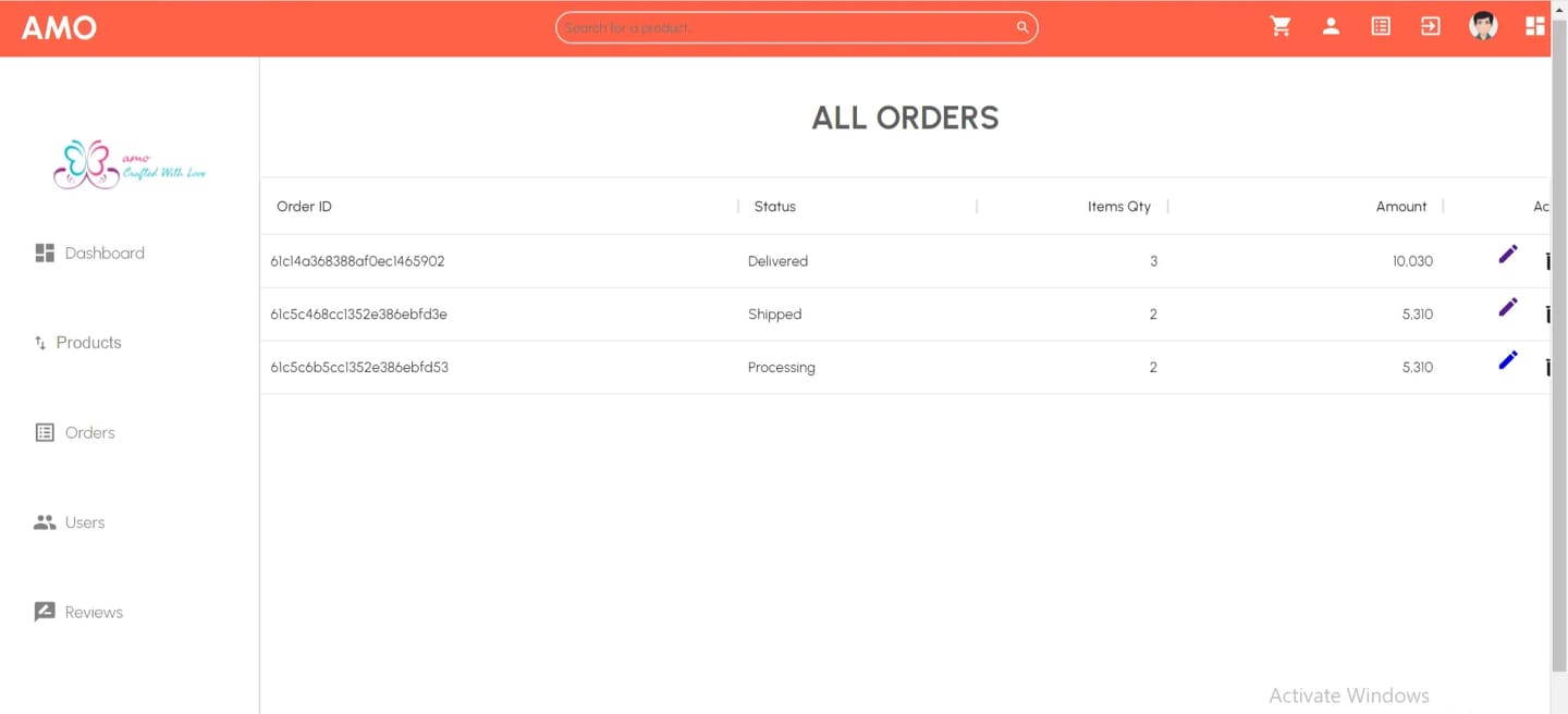 Orders