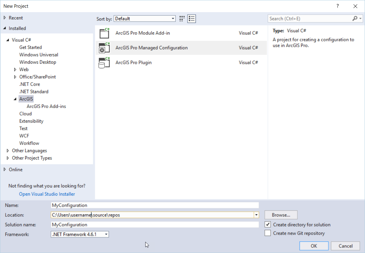 ProGuide: Configuration Manager - Organizational Branding - Create New Project