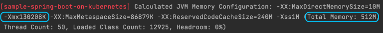kubernetes-java-memory