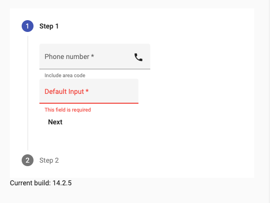 Error example