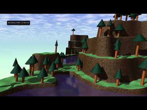 Terrain: final project on graphics programming class using C++ and OpenGL