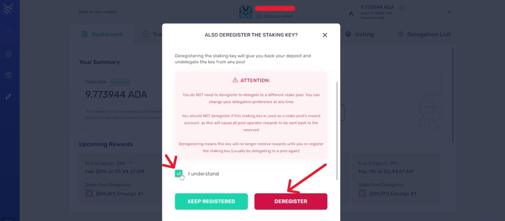 How to stake Cardano (ADA) Ledger Live
