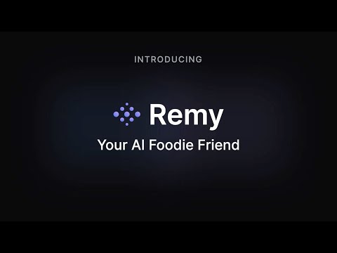 remyAI Teaser Video