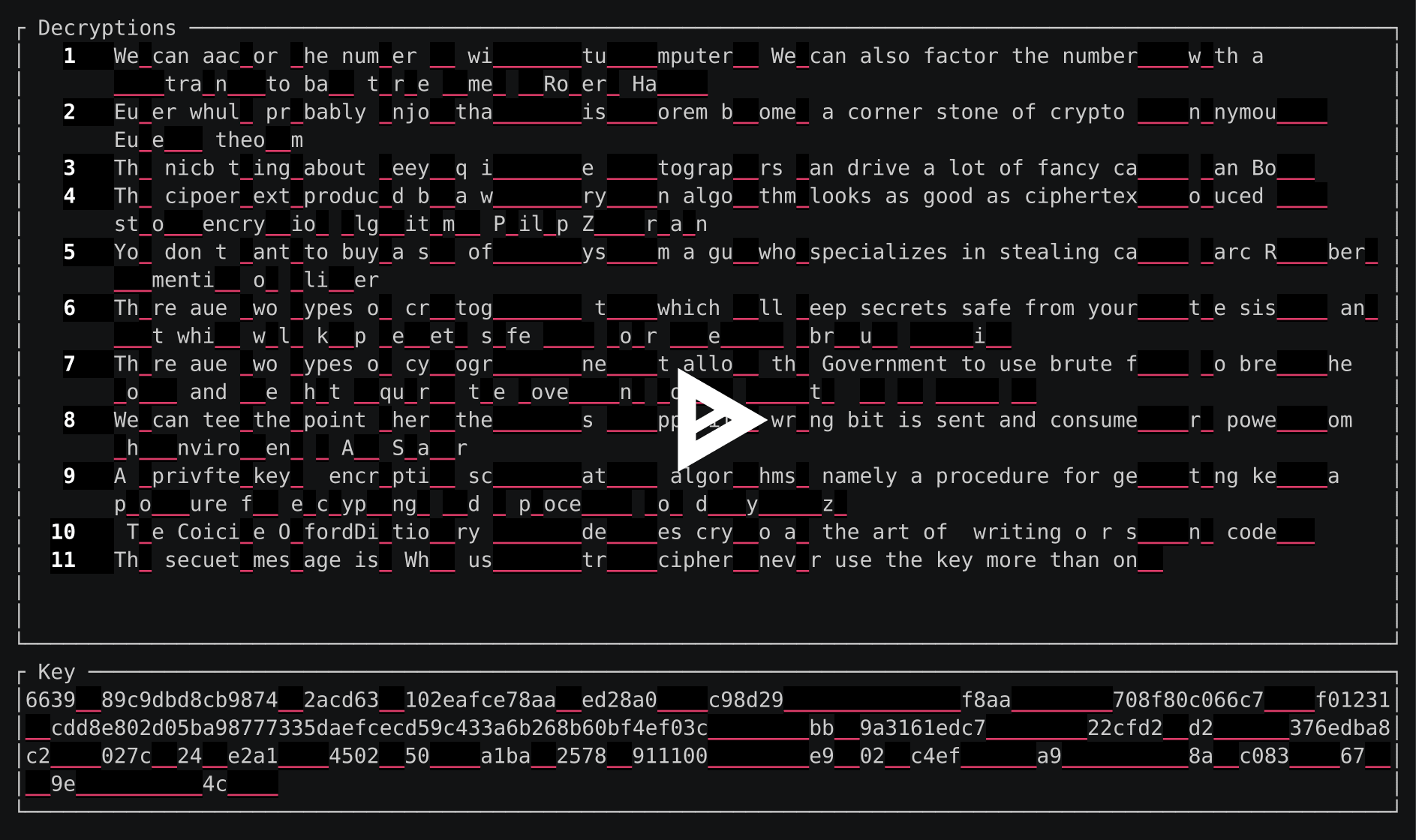 asciicast