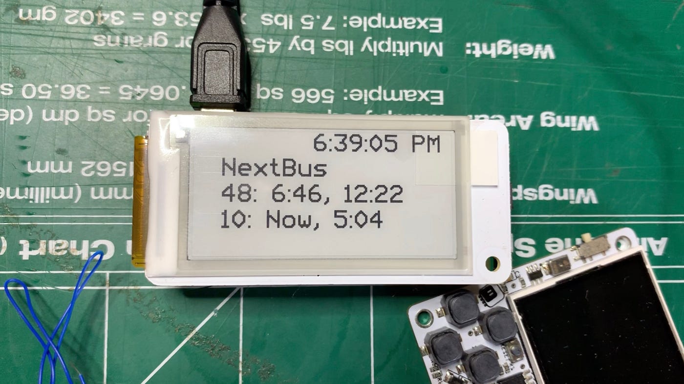 e-ink display