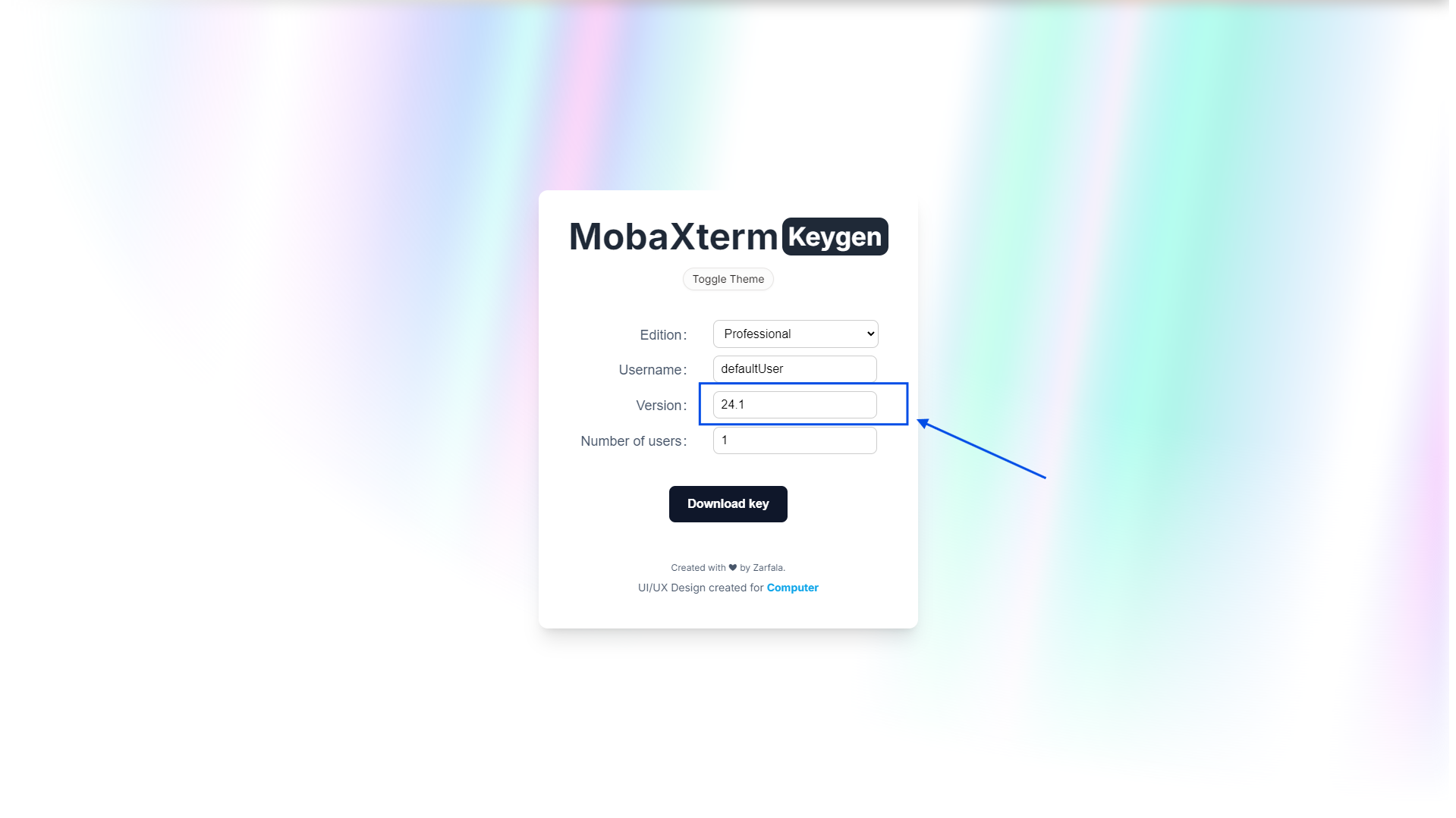 MobaXterm Key Generator Example