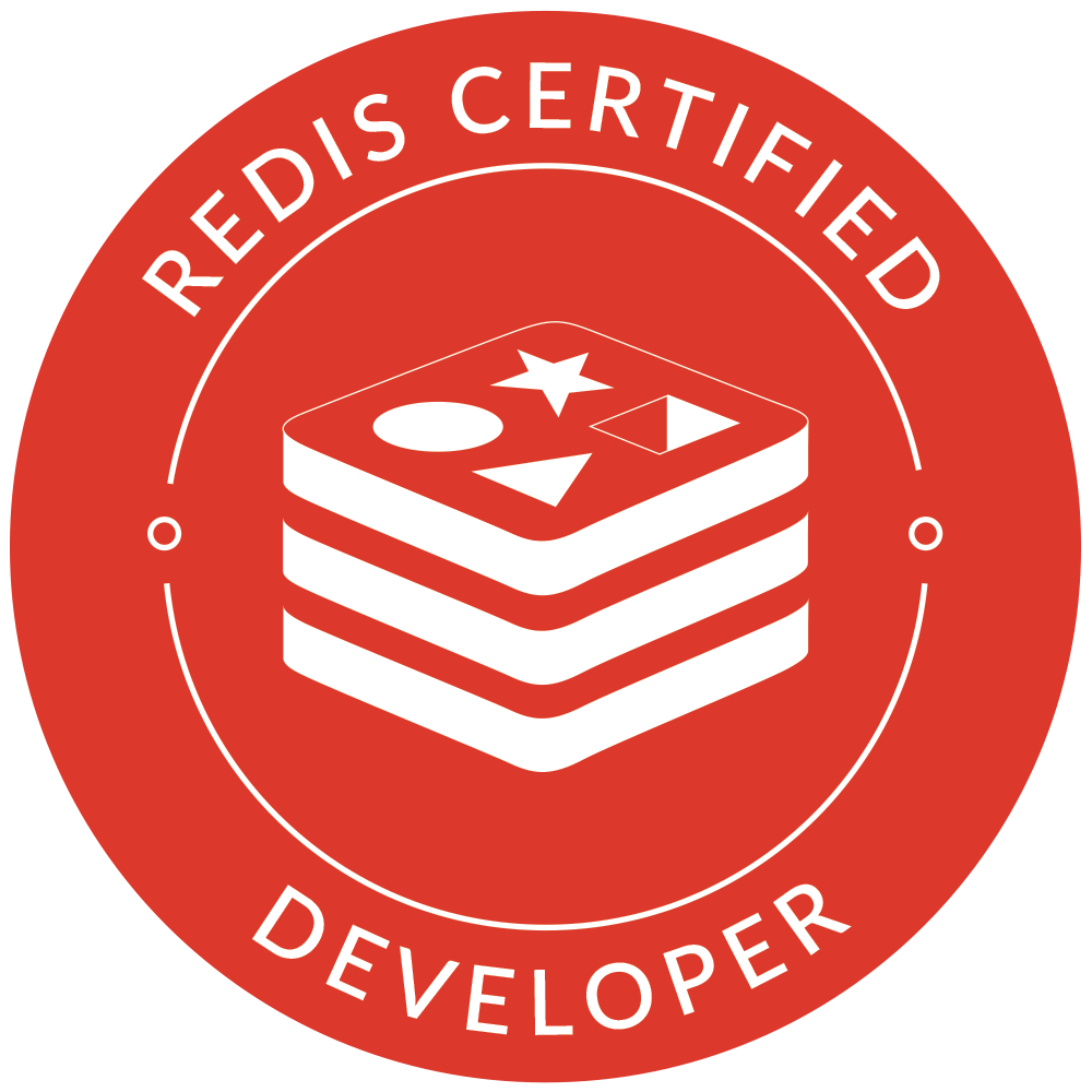 Redis Certified Developer Badge