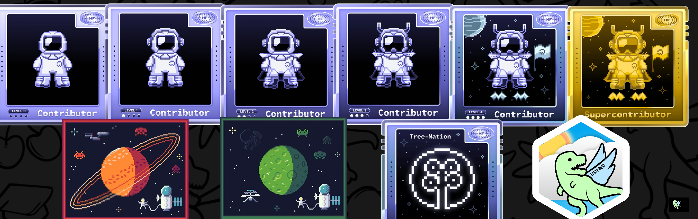 An image of @arunesh12389's Holopin badges, which is a link to view their full Holopin profile