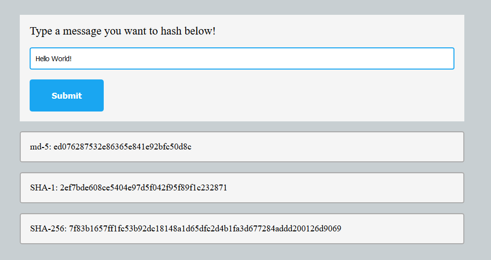 GitHub - NotSirius-A/Hash-calculator-website: Website, that calculates ...