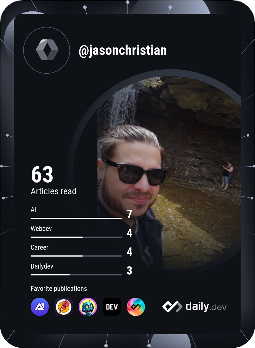 Jason Christian's Dev Card