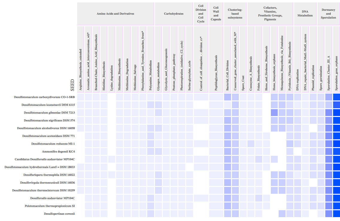 Custom FeatureSet Functional Profiler