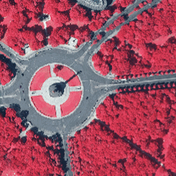 Demo image for Digitale Color-Infrarot-Orthophotos 2015 (DOP20CIR)