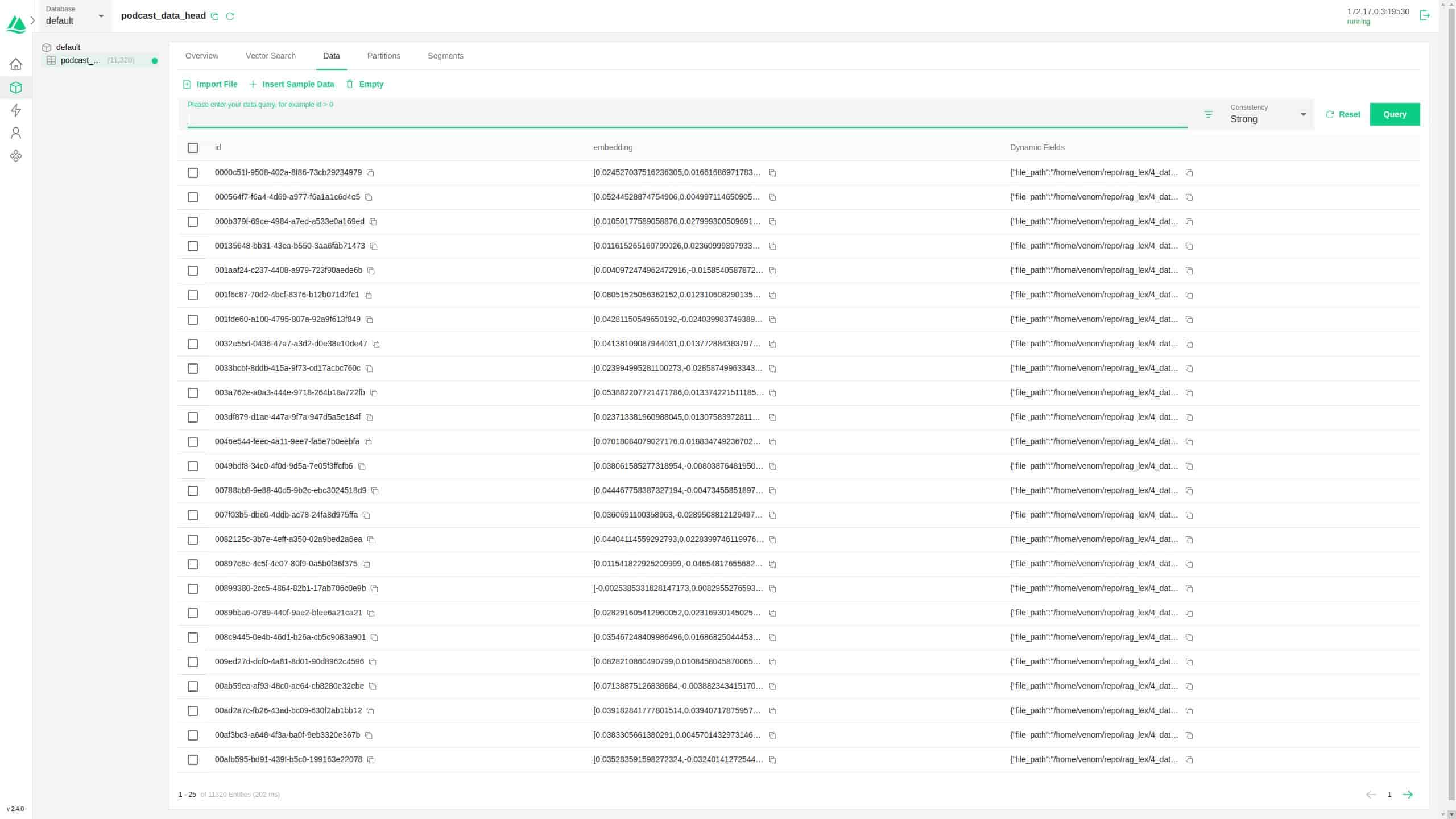 Attu Dashboard