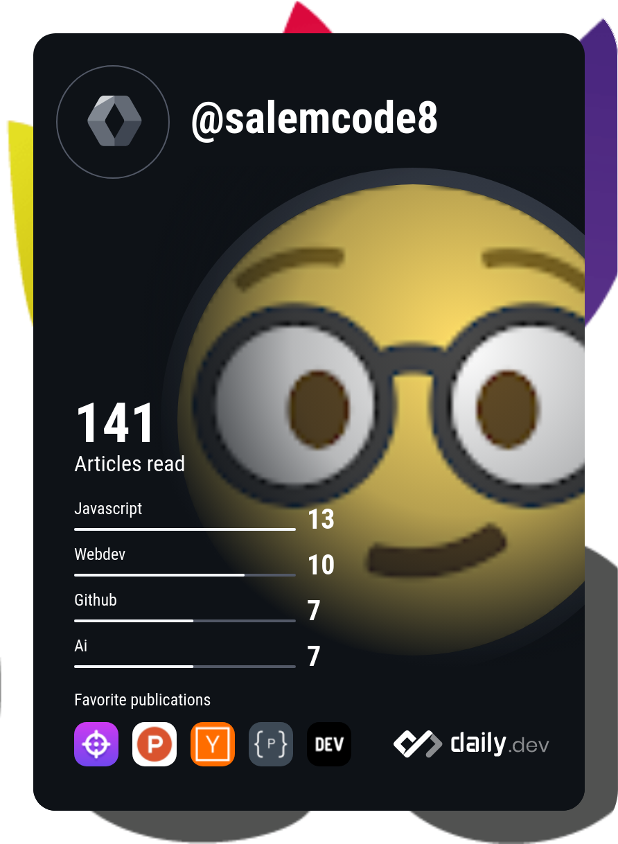 Salem Code's Dev Card