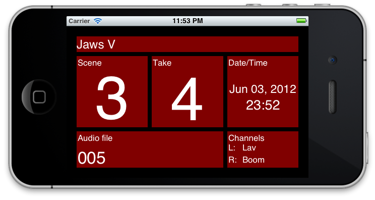 Slate flashes red during countdown