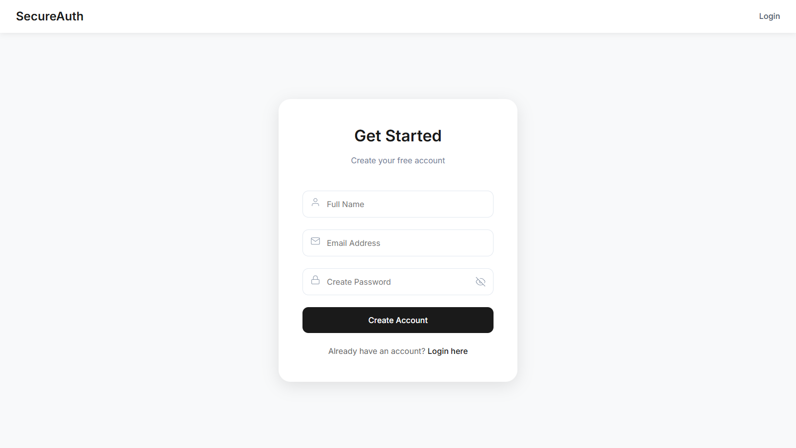 GitHub - jstar404/SecureAuth: Building an authentication system from ...