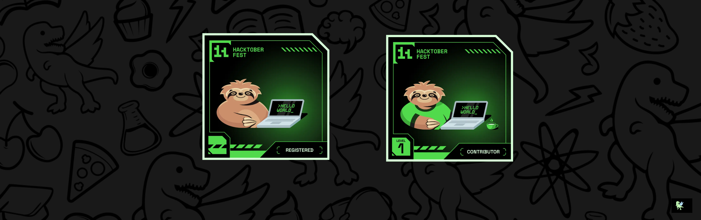 An image of @dasunsooriyabandara's Holopin badges, which is a link to view their full Holopin profile