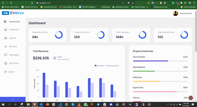 Refine Dashboard